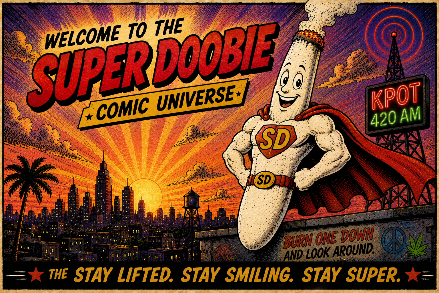 Welcome to the Super Doobie Universe